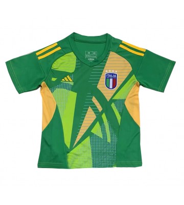 Italia Portero Segunda Equipación Eurocopa 2024 Manga Corta